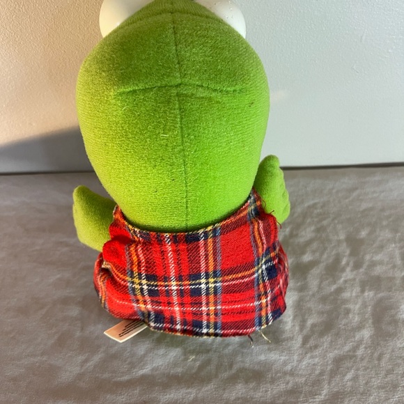 Baby Kermit The Frog Plush Stuffed Animal 1987 Vintage Henson Muppets Toy Rare - Picture 4 of 10